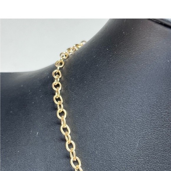 Fashion Jewelry Blue Floral Bling Rhinestone Necklace Earrings Set Unsigned #245 - Picture 11 of 12